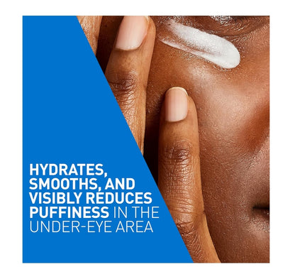 CeraVe Oog Herstelroom, Onder Oogroom Vir Swelling En Sakke Onder Oë, Hialuronzuur + Niasinamied + Mariene Botaniese Kompleks