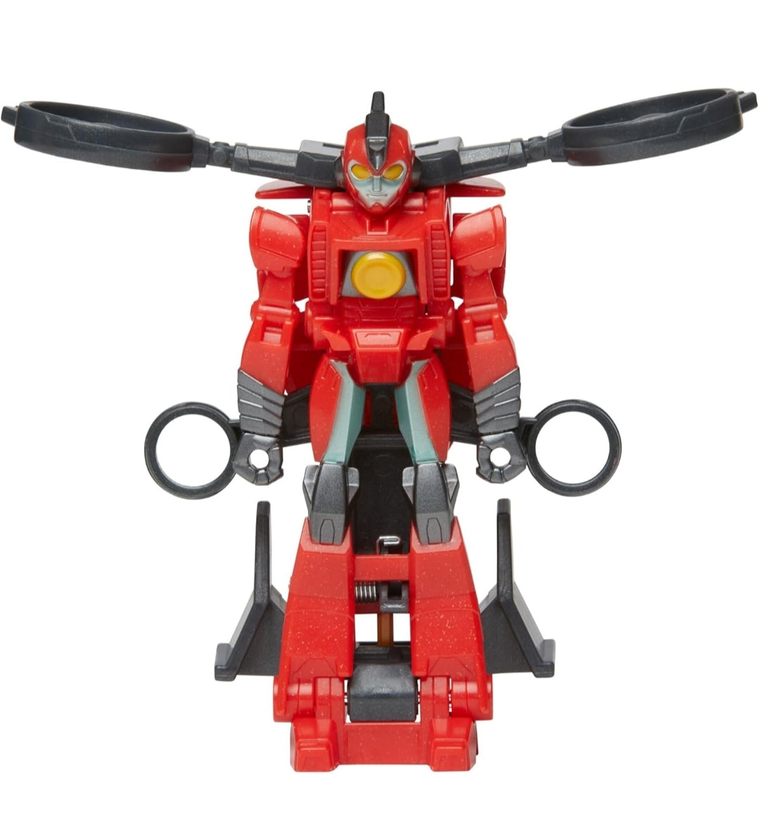 Transformers EarthSpark 1-Step Smash Changers Terran Twitch 4-Inch Action Figure, Robot Toys for Boys and Girls 6 and Up