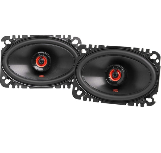 JBL Club 6422F - 4 X 6", Two-way Component Speaker System (No Grill), Black