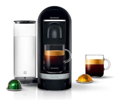 Nespresso Breville Vertuo Plus Deluxe Koffie- en Espressomasjien deur Breville, Swart