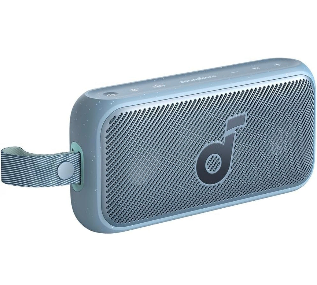 Soundcore Motion 300 by Anker, Bluetooth Speaker, Wireless Hi-Res Portable Speaker, IPX7 Waterproof, BassUp, Bluetooth 5.3, 30W Stereo Sound, 13H Playtime for Home, Shower, Outdoor, and Travel - Blue