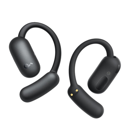 Soundcore AeroFit 2 by Anker, Open-Ear Headphones, Translation Earbuds Real Time, 4 Adjustable Positions for Every Ear Size, 2x Richer Bass, Hi-Res, 42H Playtime, IP55,AI Clear Calls,Wireless Charging