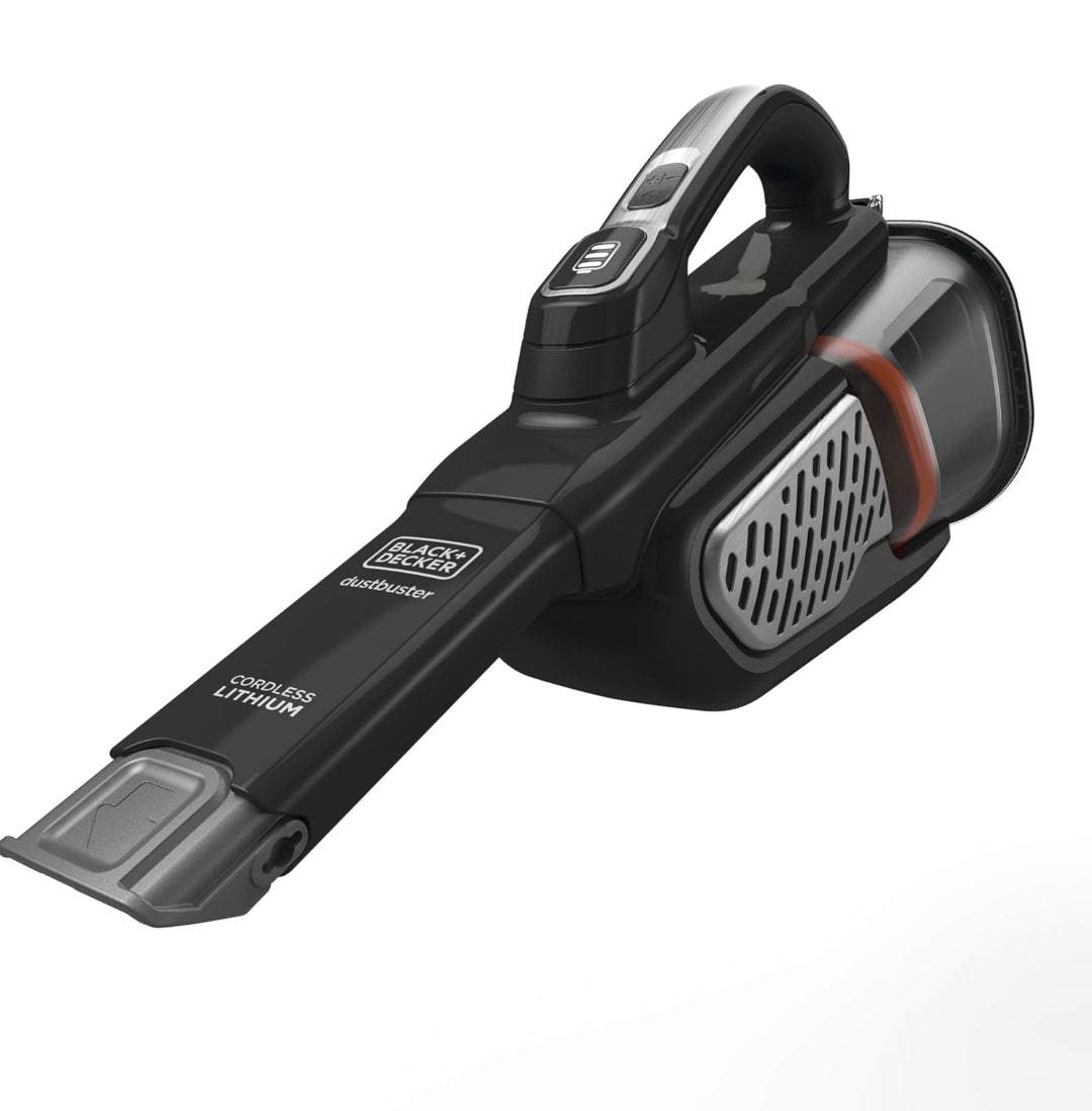 BLACK+DECKER dustbuster AdvancedClean+ Koordlose Handstofsuier, Kragtige 20V Huis- en Motorstofsuier (HHVK515J00FF)
