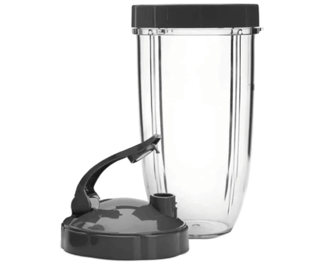 NutriBullet Pro Deluxe Upgradebeker Vervanging - Grys/Deursigtig (32 Oz)