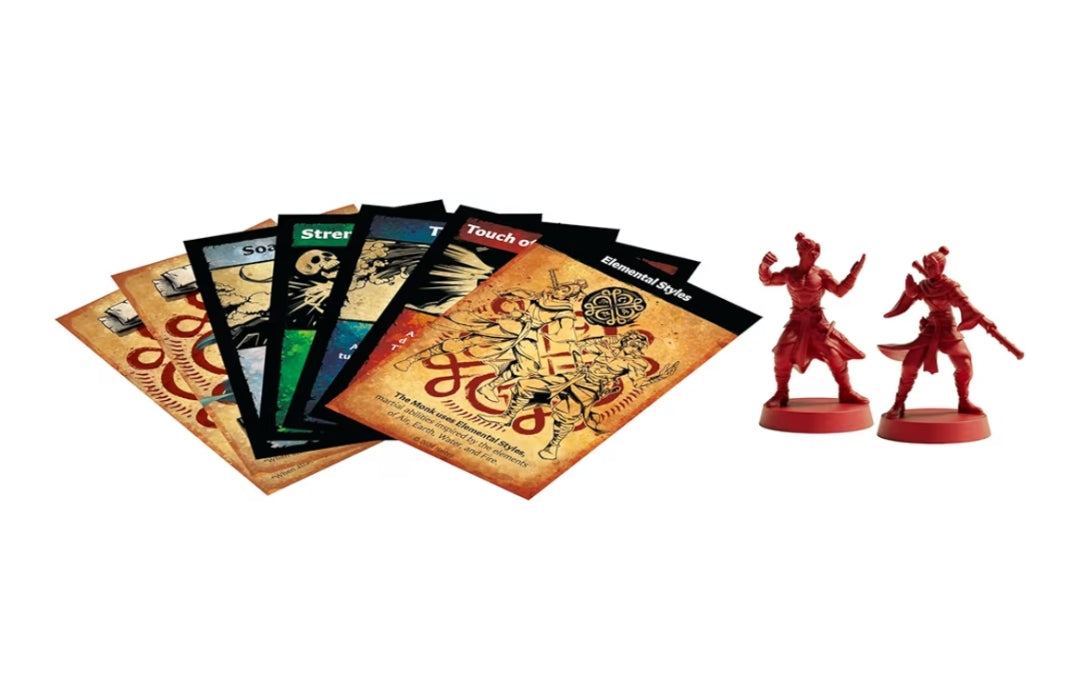 HeroQuest Hero Collection Path of The Wandering Monk Figures | Includes 2 Detailed Miniatures | Requires HeroQuest Game System to Play | Ages 14 and Up