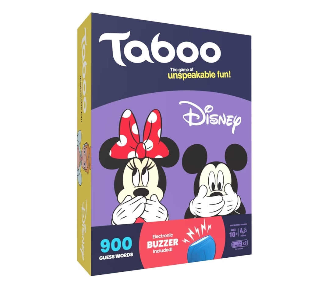 Taboo: Disney Edition Party Board Game - Themed Family Guess Word Game - Perfect for Disney Fans