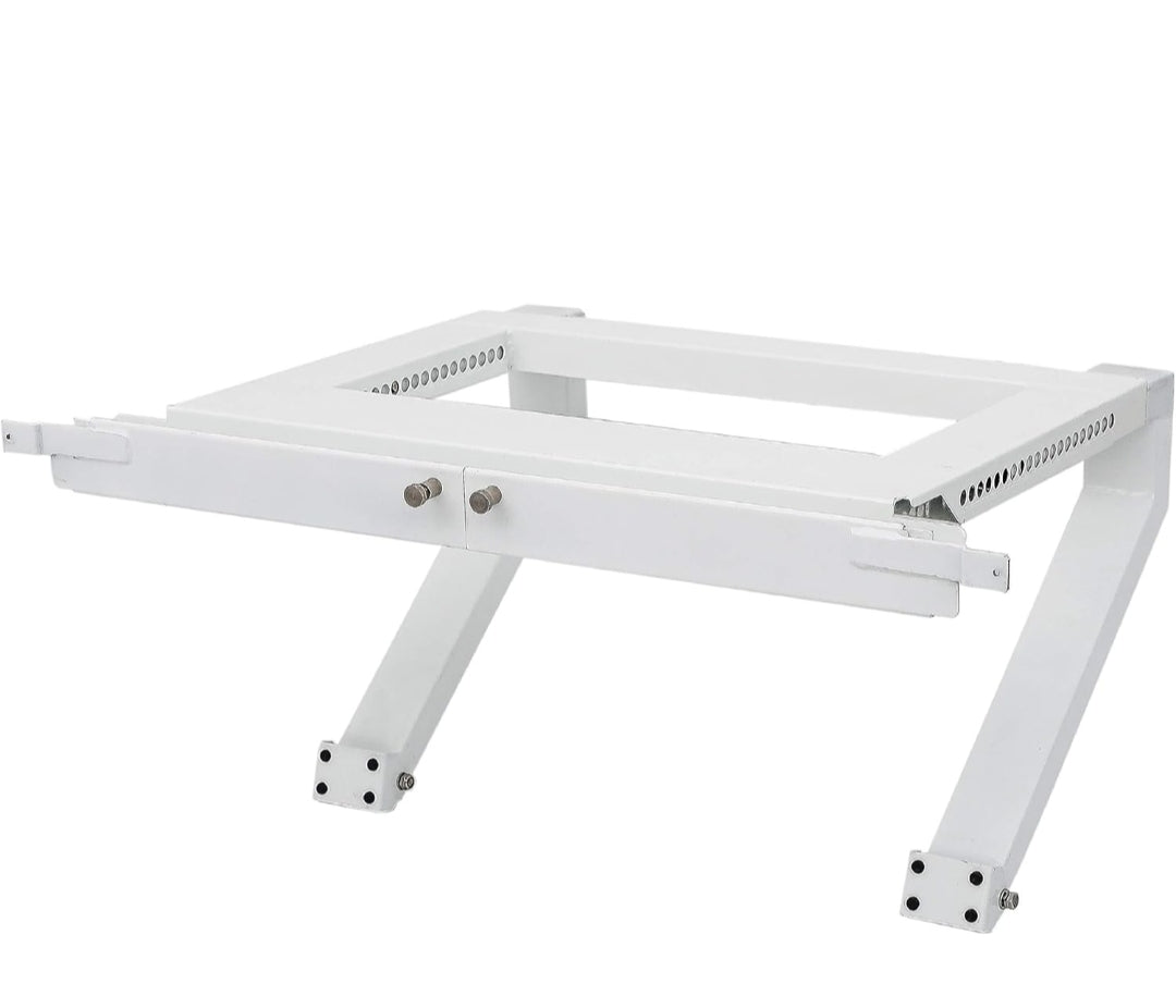 Top Shelf TSB-2438 Universele Swaar Diens Venster Lugversorger AC Ondersteuningshakie - Dra Tot 225 lbs., Geen Boorwerk of Gereedskap Nodig, Wit