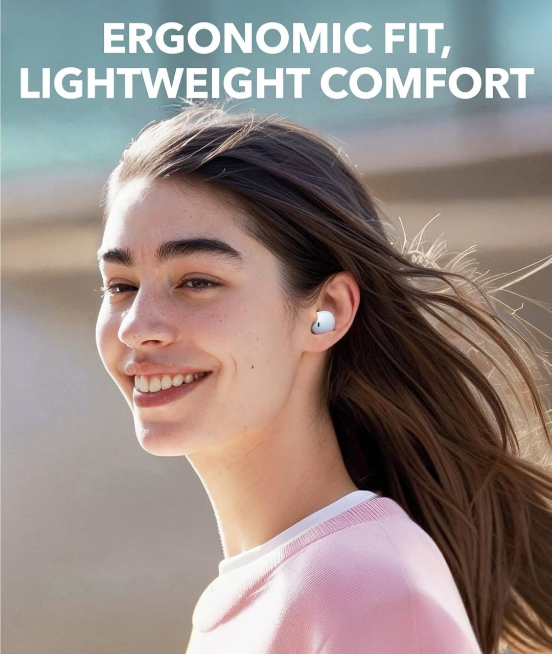 Soundcore A30i by Anker, Smart Noise Cancelling Earbuds, Lipstick-Shaped Stylish Design, Tiny, Lightweight Comfort, Clear Sound, IP54, 15H Playtime in ANC Mode, Wireless Earbuds, Bluetooth 5.4
