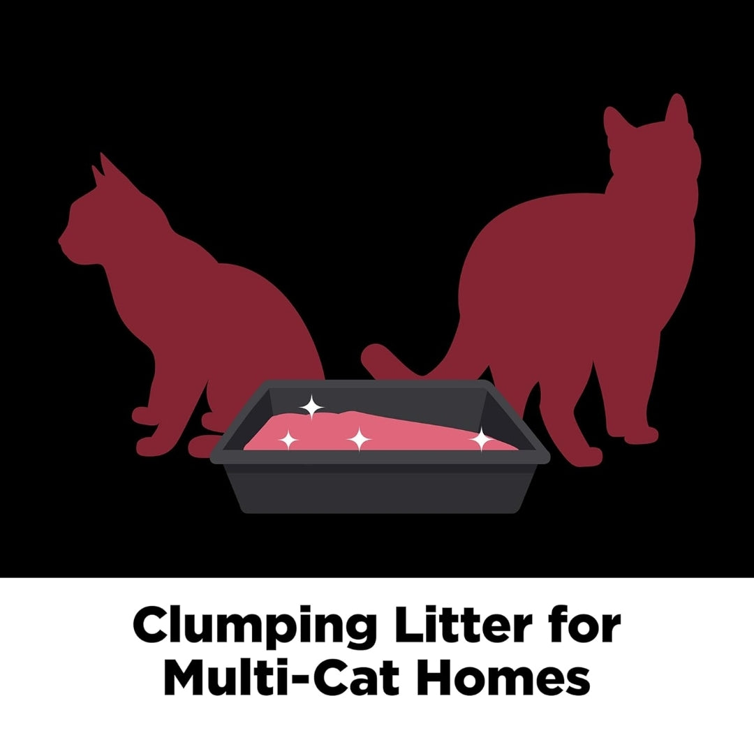 ARM & HAMMER Clump & Seal Platinum Clumping Cat Litter 14-Day Odor Control (27.5 Lbs)