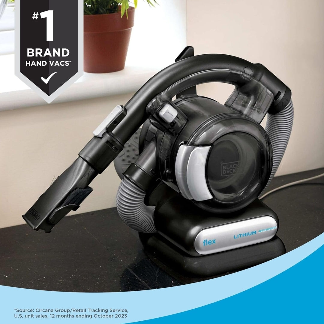 BLACK+DECKER dustbuster FLEX Cordless Handheld Vacuum, Home, Pet and Car Vacuum (BDH2020FL)