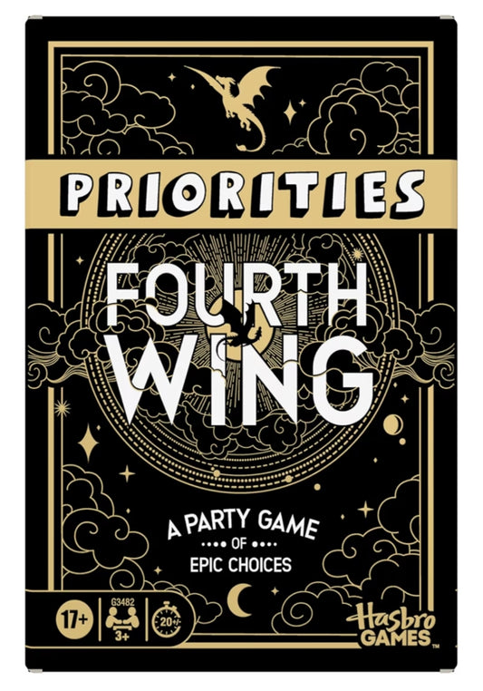 Hasbro Gaming Priorities Fourth Wing Edition Game - Inspired by Empyrean Series