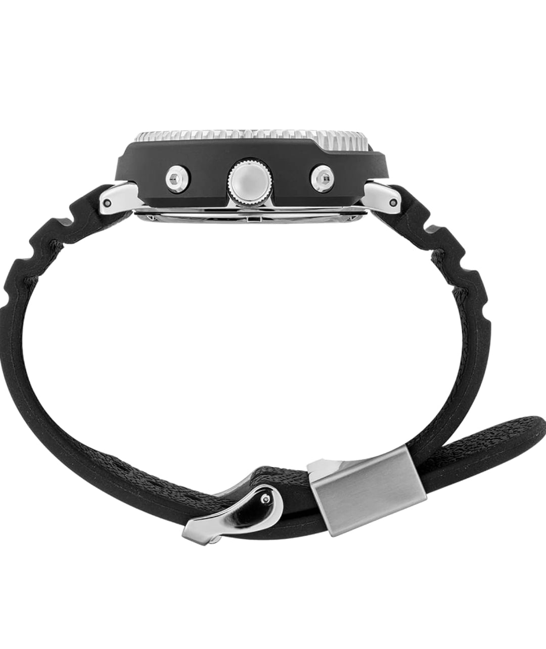 Seiko Hibried Duikhorlosie vir Mans - Prospex - Sonkrag, met Swart Wyserplaat, Liggewig Kas, en Stophorlosiefunksie, 200m Waterbestand
