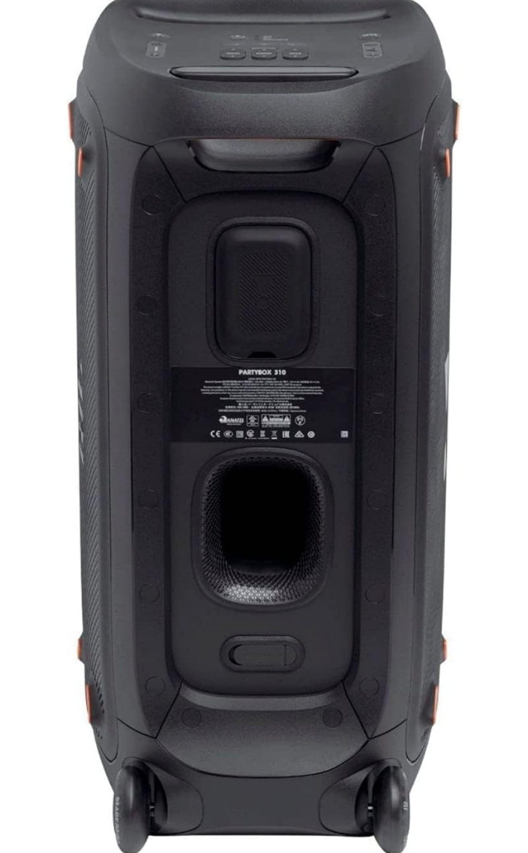JBL Partybox 310 - Portable Party Speaker with Long Lasting Battery, Powerful JBL Sound  - Black