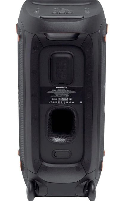 JBL Partybox 310 - Draagbare Partytjieklankboks met Langdurige Battery, Kragtige JBL Klank - Swart