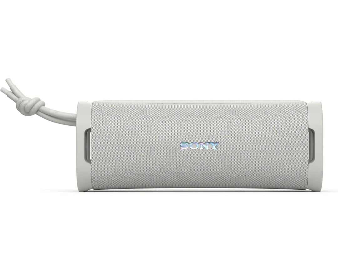 Sony ULT Field 1 Waterdigte Draagbare Bluetooth-luidspreker, Verbeterde Bas, 12h Batterylewe, IP67-gegradeerde Stofdig, Skokbestand, Roesbestand, Afneembare Band - Gebreekte Wit