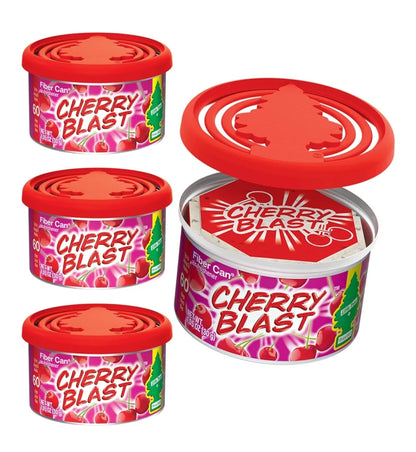 LITTLE TREES Motorlugverfrisser Veselblik Geur – Cherry Blast (4) Lugverfrissers