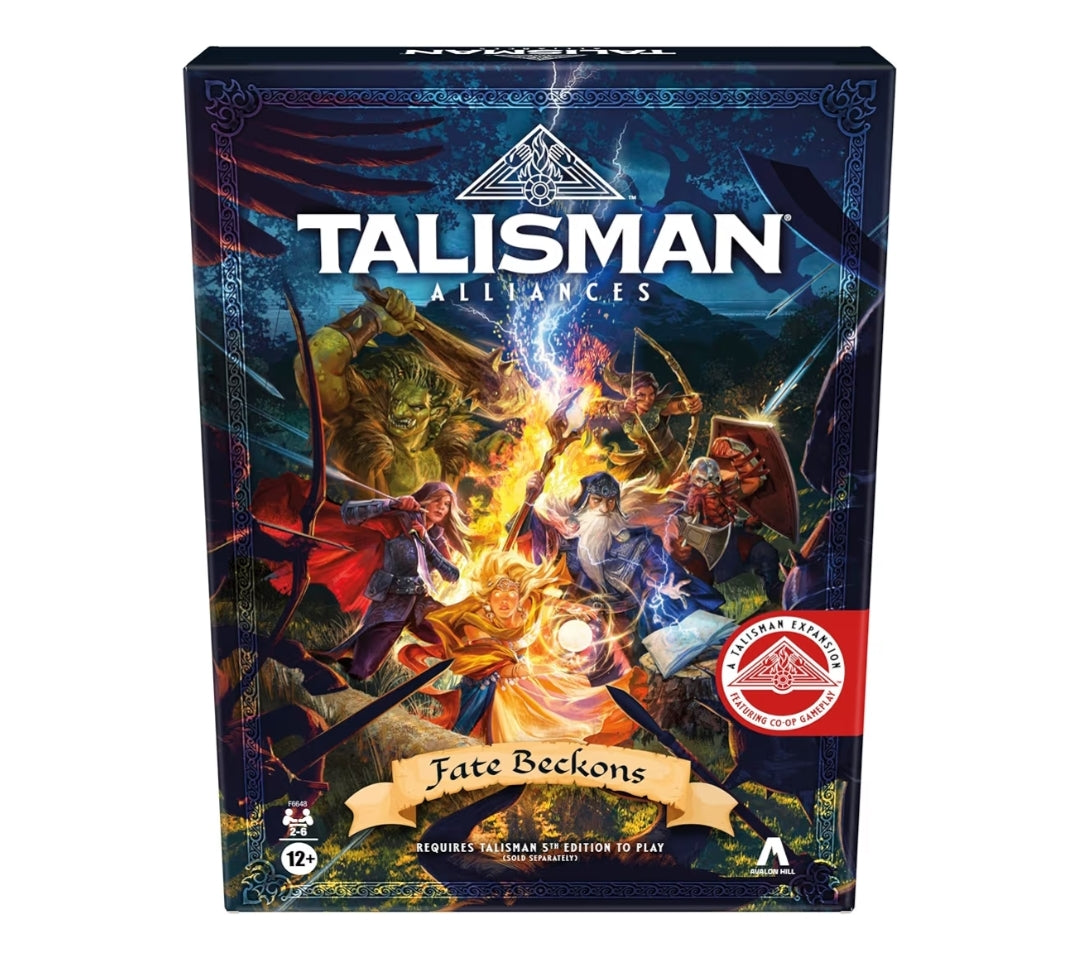 Talisman Alliances: Fate Beckons Board Game - Talisman Expansion - Cooperative Fantasy Adventure Games