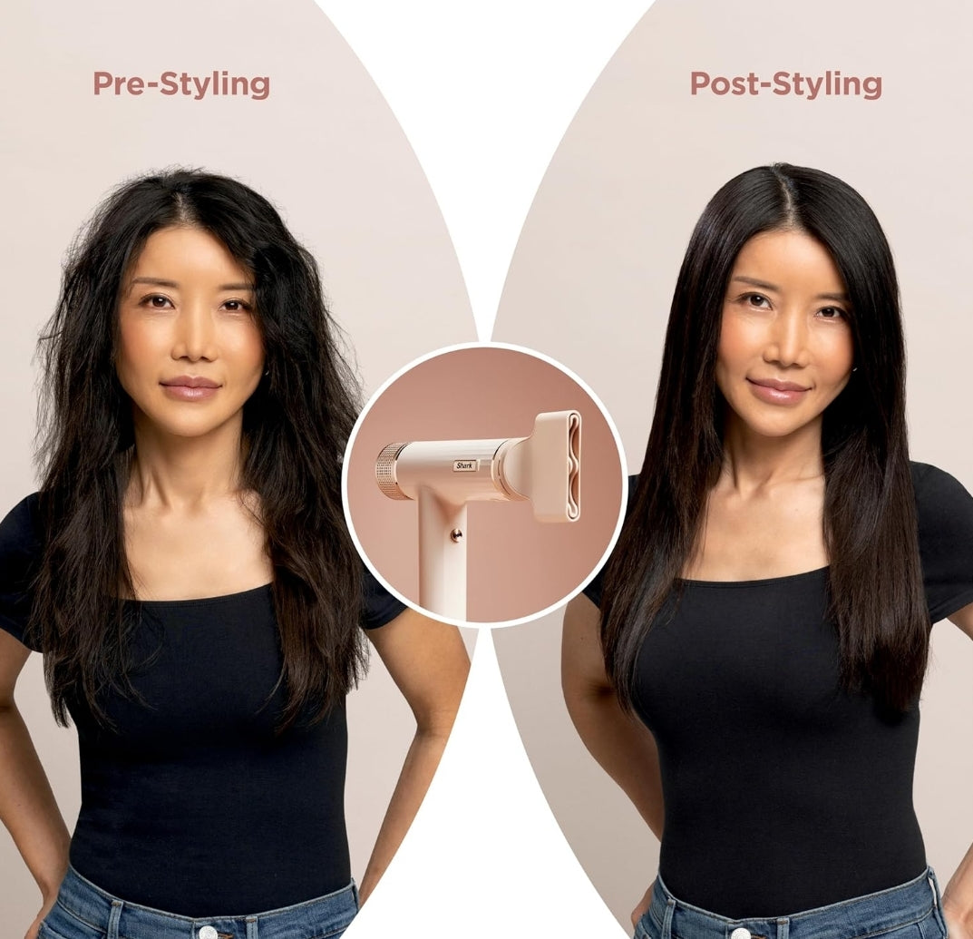 Shark SpeedStyle Essential High-Velocity Dryer with Concentrator, Lightweight Silk