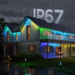 Permanent Outdoor Lights Pro, 100ft with 60 RGBIC LED Lights for Daily and Accent Lighting, 75 Scene Modes for Outdoor Decor, IP67 Waterproof, Works with Alexa, Google Assistant, Matter, Black