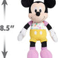 Just Play Disney Easter Mickey Mouse and Minnie Mouse Small Plushie Stuffed Animal, 2-Pieces, Easter Basket Stuffers, Kids Toys for Ages 2 Up
