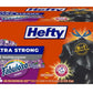 Hefty Ultra Strong 30 Gallon Trash Bags 30 Gallon Size Drawstring Closure (Black) Fabuloso Scent
