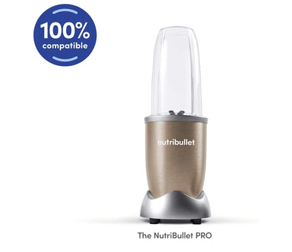 NutriBullet Pro Deluxe Upgradebeker Vervanging - Grys/Deursigtig (32 Oz)