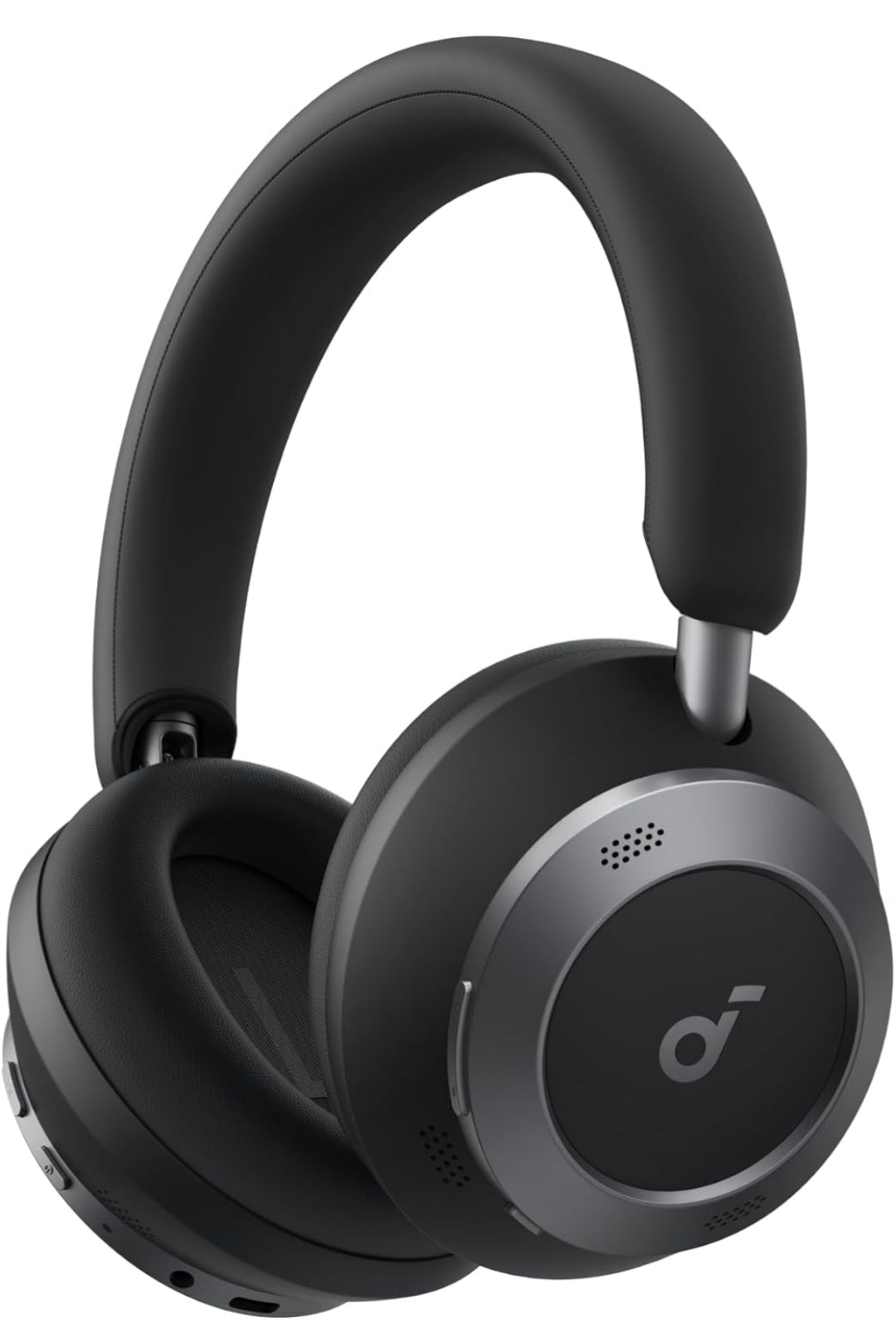 Soundcore Space One Pro, FlexiCurve Over-Ear Headphone, Adaptive Active Noise Cancelling Headphones Driven by 6 Mics, 60H Lossless Audio, Ultra-Fast Charging, Hi-Res Wireless, Comfortable Fit