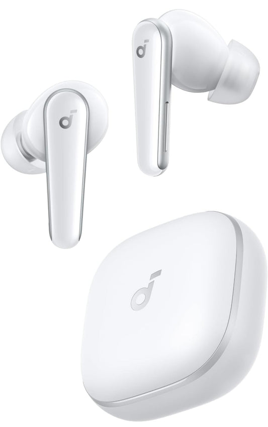 Soundcore Liberty 5 deur Anker, Geraasonderdrukkende Koordlose Oorfone, 2x Sterker Stemvermindering, Intydse Aanpasbare Geraasonderdrukking, Vinnige Laai, Dolby Audio, 6-Mikrofoon KI Duidelike Oproepe, Lang Batterylewe