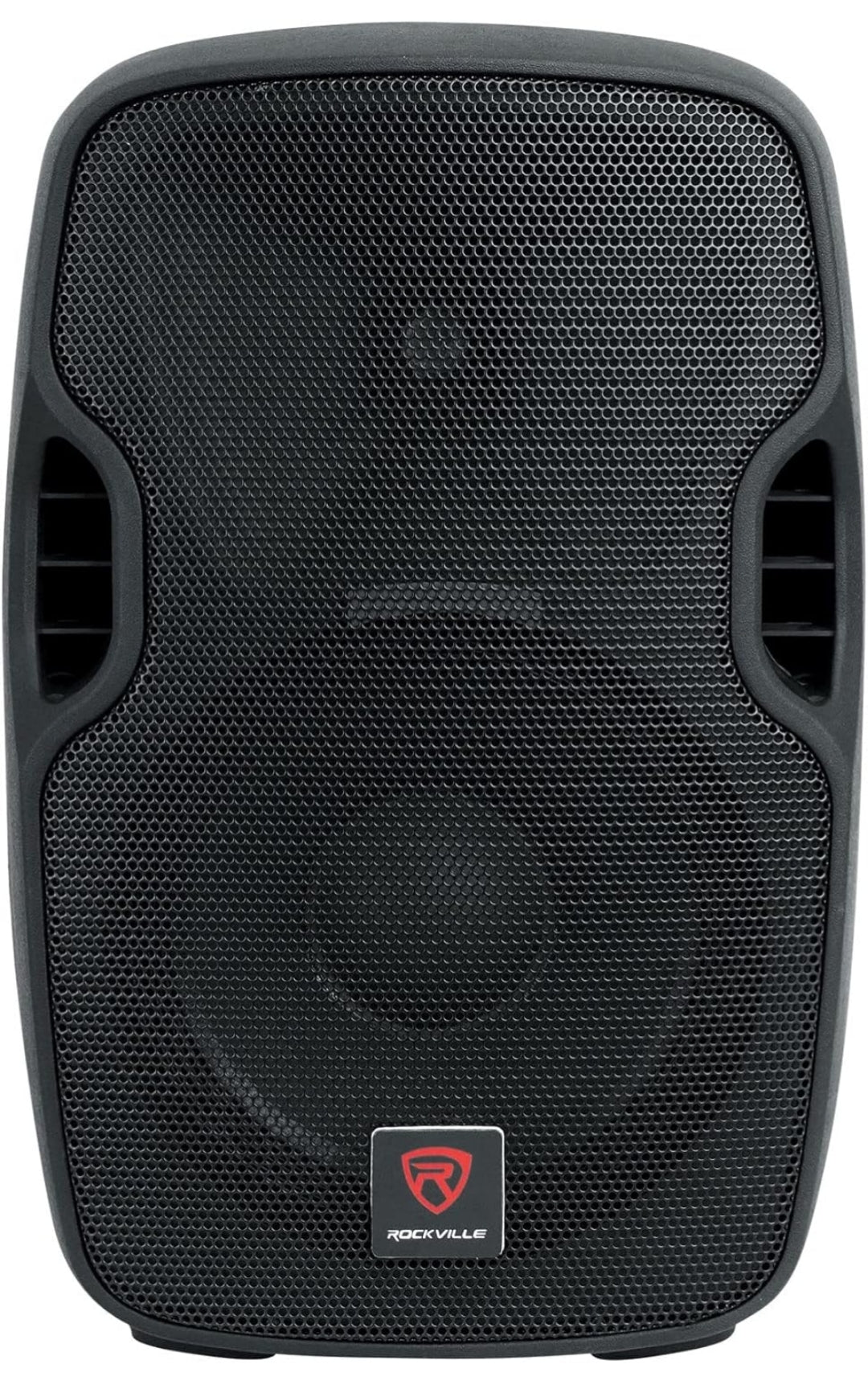 Rockville BPA10 10" Professional Powered Active 400w DJ PA Speaker Bundle with Metra IB3.5MM 6 Foot 3.5mm Male, Rockville RVES05 Black & Samson Stage XPD2 Digital Wireless USB (4 Items)