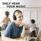 Soundcore Anker Life Q20 Hybrid Active Noise Cancelling Headphones, Wireless Over Ear Bluetooth Headphones, 70H Playtime, Hi-Res Audio, Deep Bass, Memory Foam Ear Cups, Travel, Office, USB-C Charging