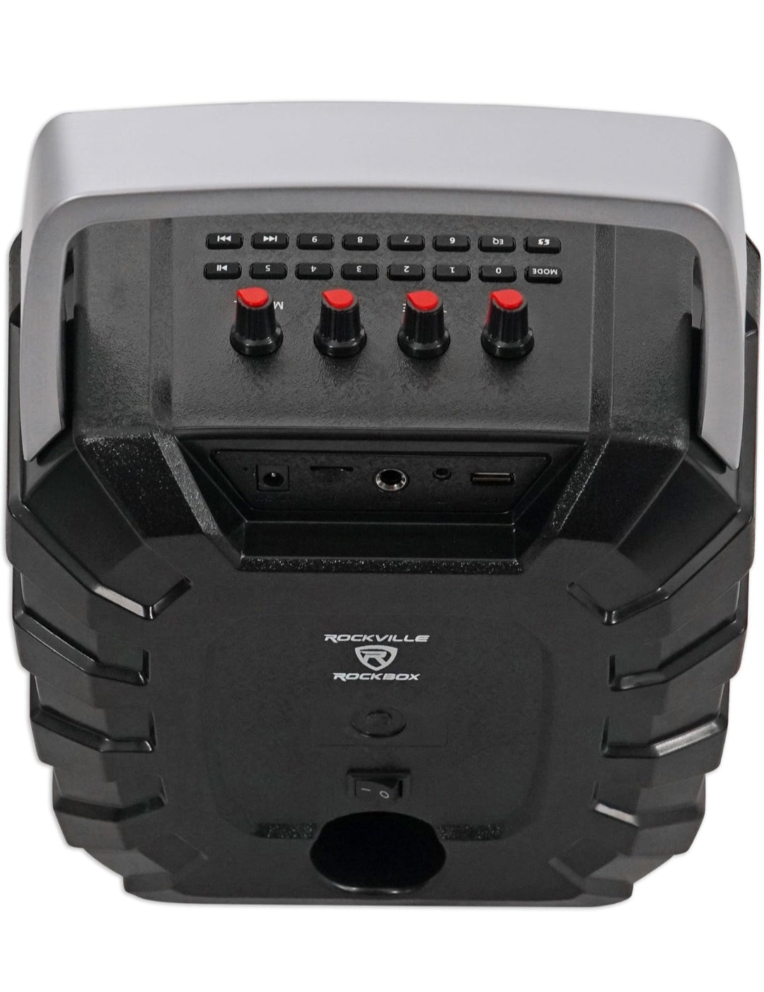 Rockville 6.5" Rechargeable Audio Visual PA Speaker+Mic for Teachers/Speeches
