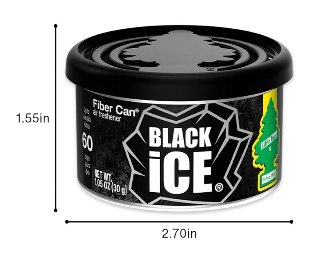 LITTLE TREES Motorlugverfrisser Veselblik Langdurige Geur - Black Ice (4)