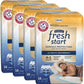 FitRight Fresh Start Disposable Underpads Absorbent Odor-Control Power of ARM & HAMMER (16CT Pack of 4)