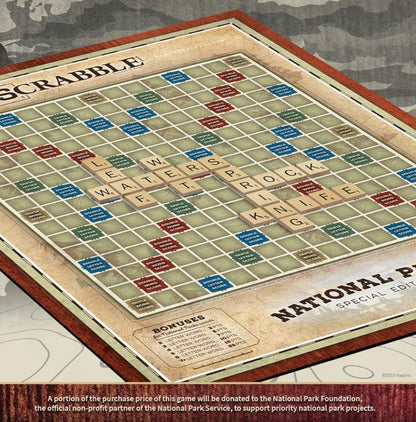 USAOPOLY Scrabble: National Parks | Ages 8+, 2-4 Players - 1 Set