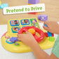 CoComelon Learning Steering Wheel with Lights and Sounds, Learning & Education, Batteries Included, Medium, Kids Toys for Ages 3 Up by Just Play
