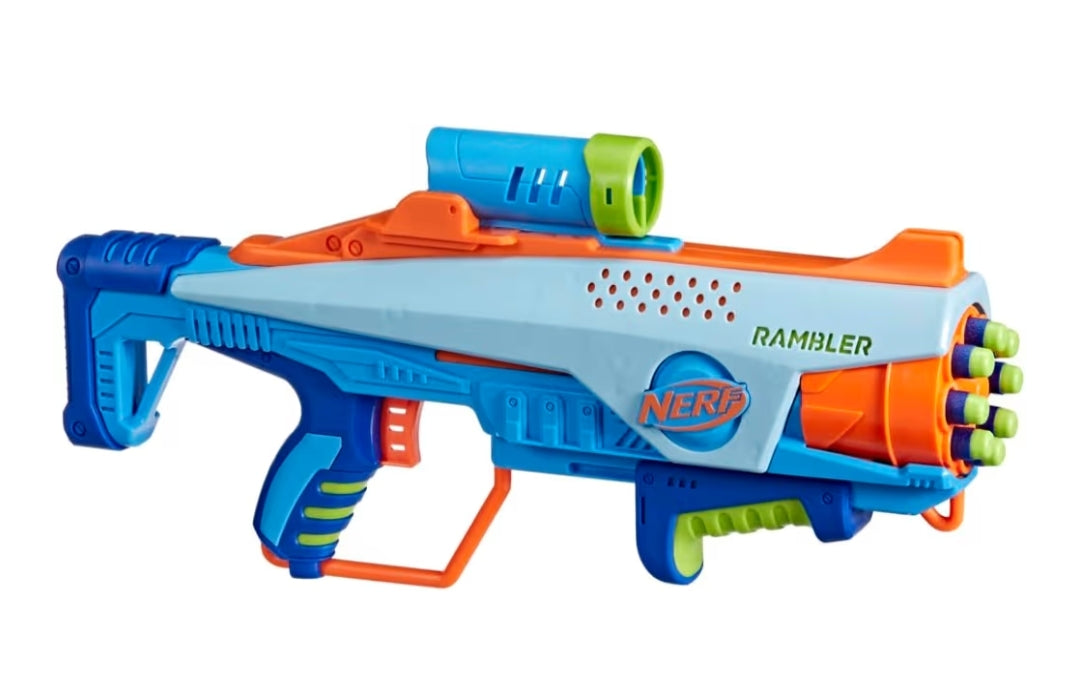 Elite Junior Rookie Pack Toy Foam Blaster, 32 Elite Darts, 4 Targets Blasters (Kids - Ages 6 & Up)