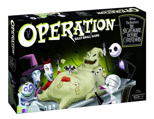 Operation: Disney The Nightmare Before Christmas Board Game - Collectible Operation Game