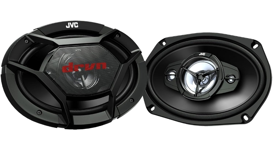 JVC Mobile CS-DR6941 drvn DR Reeks Lae-profiel Koaksiale Luidsprekers (6" x 9", 550 Watt Maks, 4 Rigting)