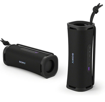 Sony ULT Field 1 Waterdigte Draagbare Bluetooth-luidspreker, Verbeterde Bas, 12 uur battery, IP67 gegradeer stofdig skokbestand roesbestand, Afneembare band - Swart