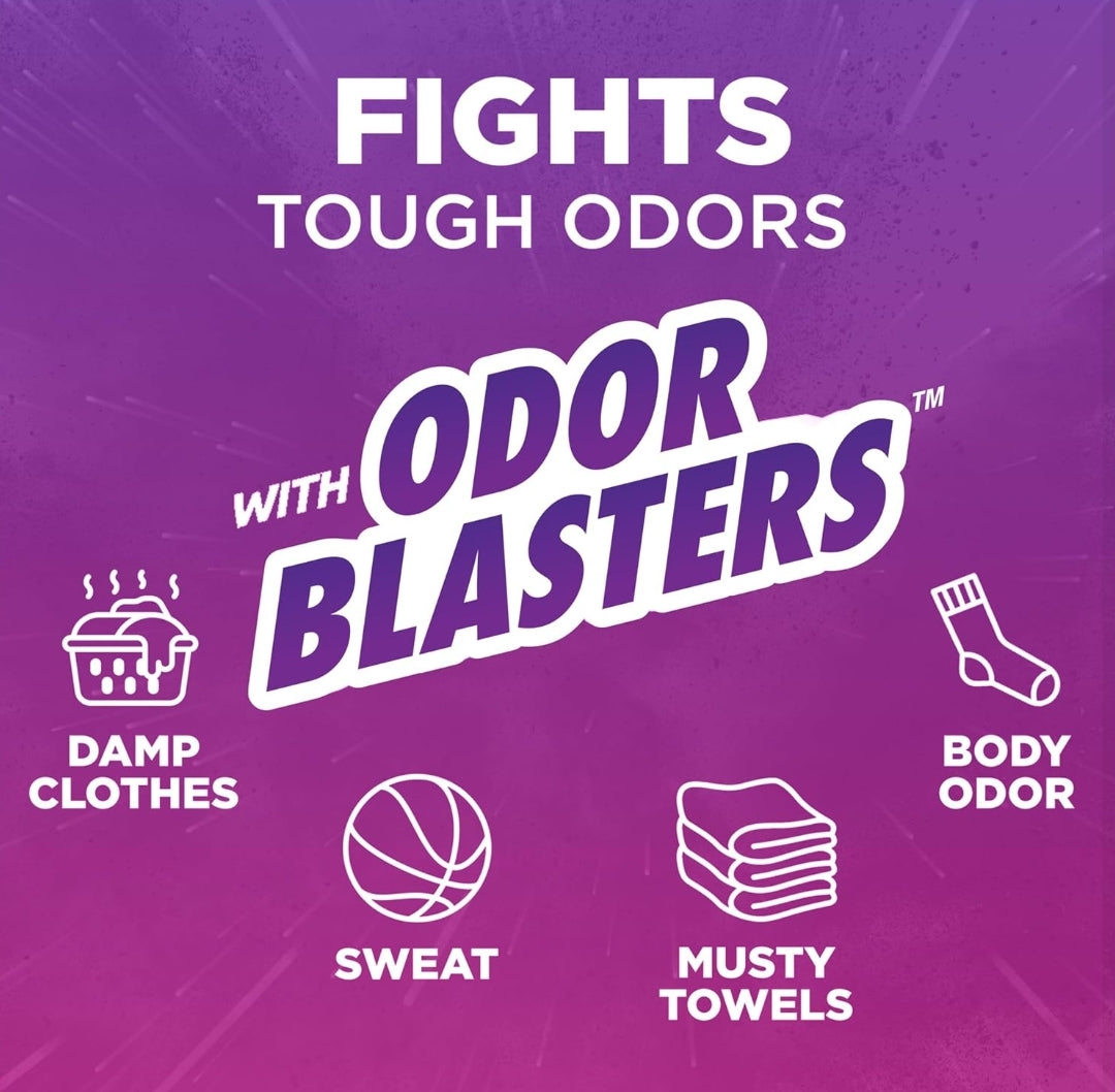 ARM & HAMMER Odor Blasters In-Wash Laundry Scent Booster, Eliminates Tough Odors - Fresh Burst Scent (24 oz)
