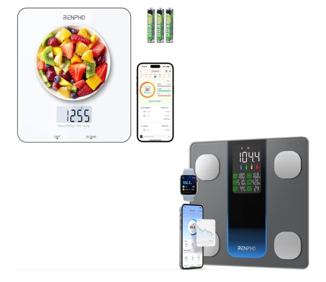 Smart Food Scale with Nutritional Calculator for Body Weight