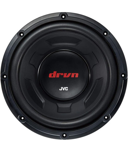 JVC CW-DR124 DRVN 12" 4-ohm 350 Watt Motorklank-subwoofer - Enkel (Swart)