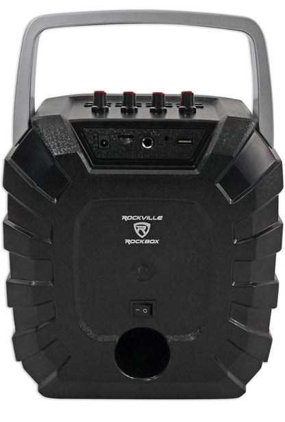 ROCKBOX Draagbare Herlaaibare Skool Onderwyser Klaskamer PA Luidsprekerstelsel+Hoofstukfoon