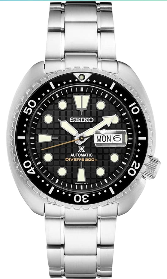 SEIKO Prospex Manshorlosie Silwertint 45mm Vlekvrye Staal