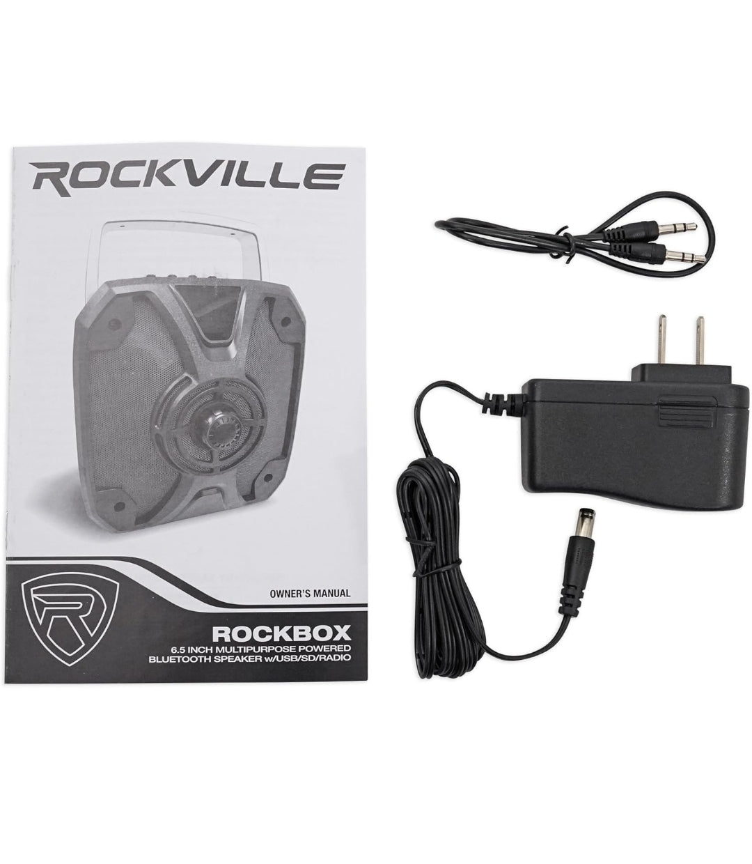 ROCKBOX Portable Rechargeable School Teacher Classroom PA Speaker System+Headset