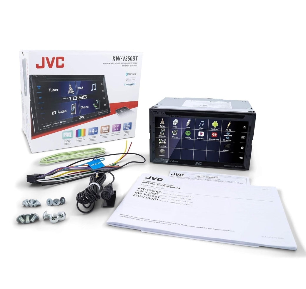 JVC KW-V350BT Multimediale Ontvanger met Bluetooth