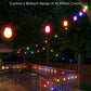 Govee Outdoor S14 Bulb String Lights 2, 144ft Smart RGBIC Warm White Patio Lights with 45 LED Bulbs, 111 Scene Modes for Outdoor Decor, Works with Alexa, Google, Matter, APP Control, IP66 Waterproof