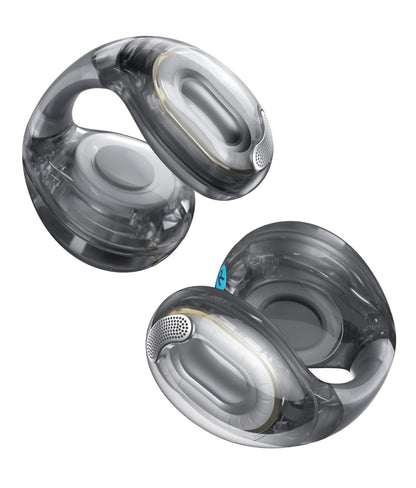 Soundcore C40i by Anker, Open-Ear Earbuds, Clip-On Headphones, Flexible Joint Design, Button Controls, Lightweight Comfort, Stable Fit with Attachable Ear Grips, Expansive Drivers for Clear Sound