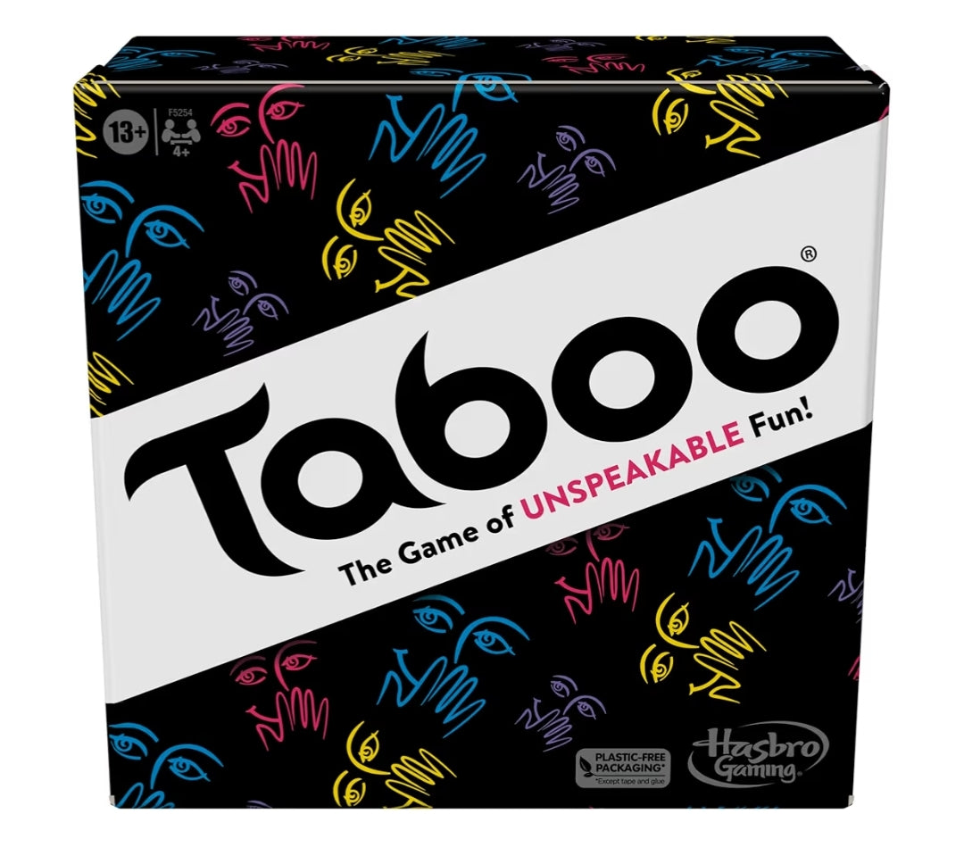 Hasbro Gaming Taboo Classic Game, Party Word Guessing Board Game