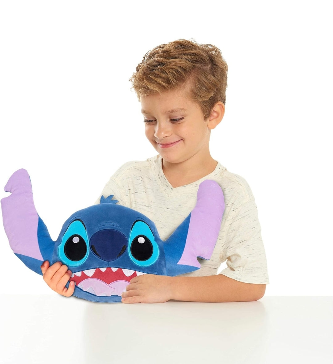 Disney Classics Character Heads, Stitch, 14-Inch Plush